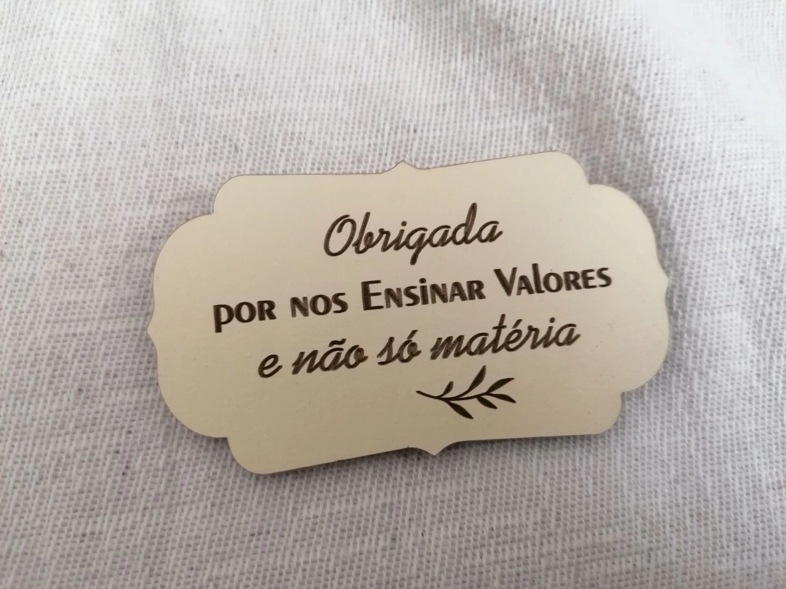 Íman Placa para colar no frigorífico com íman